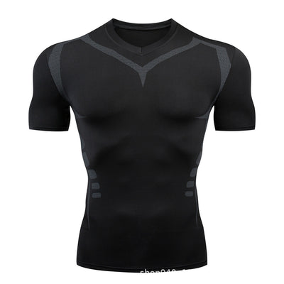 Camiseta de Compresión Deportiva Blanca y Roja para Básquetbol y Fútbol - Image 8