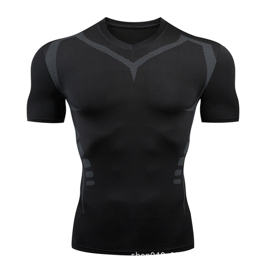 Camiseta de Compresión Deportiva Blanca y Roja para Básquetbol y Fútbol - Image 8
