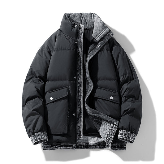 Chaqueta de Plumón Casual para Hombre - Abrigo de Invierno Premium - Image 8