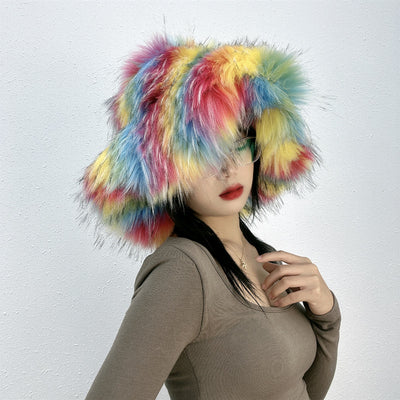Gorro de Piel de Mapache Versátil y Elegante - Image 40