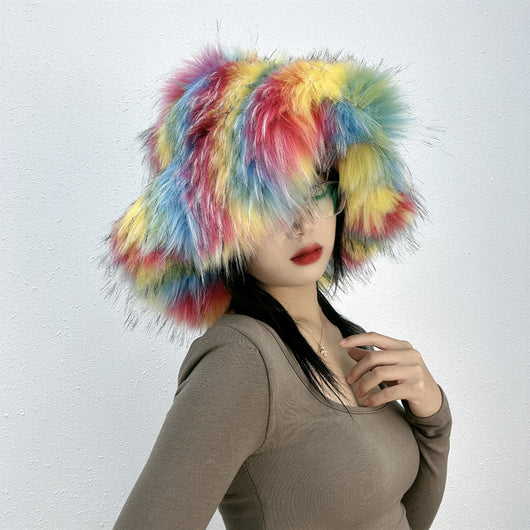 Gorro de Piel de Mapache Versátil y Elegante - Image 40