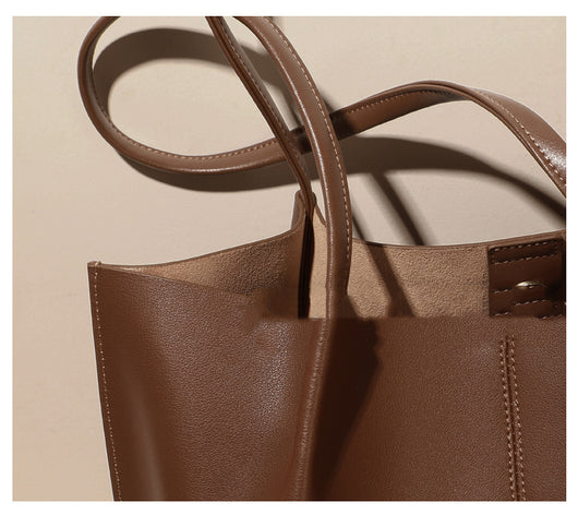 Bolso Tote de Cuero Premium - Gran Capacidad para Mujer - Image 12