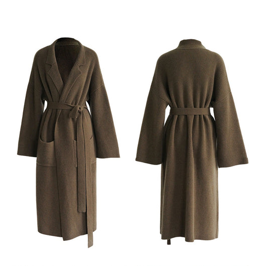 Suéter de Alpaca Tejido a Mano - Abrigo Acogedor Boho para Mujer - Image 8
