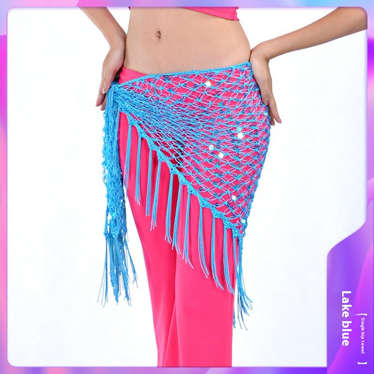 Falda Cadera Triangular con Lentejuelas Sirena - Image 12