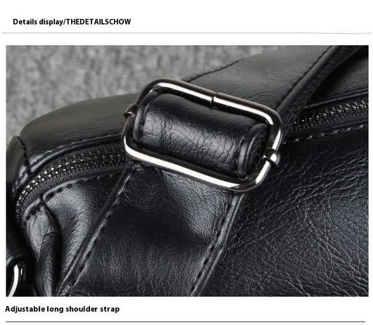 Bolsa Mensajera Casual Estilo Coreano para Hombre - Image 10