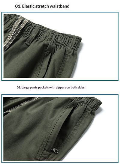 Shorts de Trabajo Casuales Holgados para Hombre - Image 18