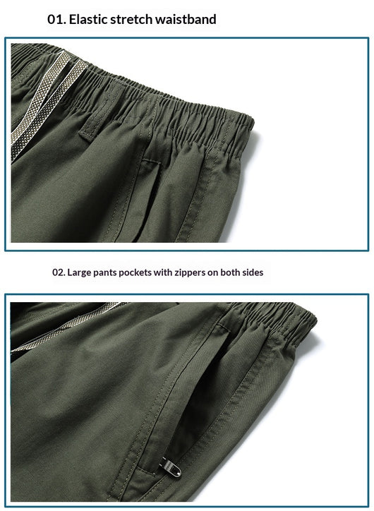 Shorts de Trabajo Casuales Holgados para Hombre - Image 18