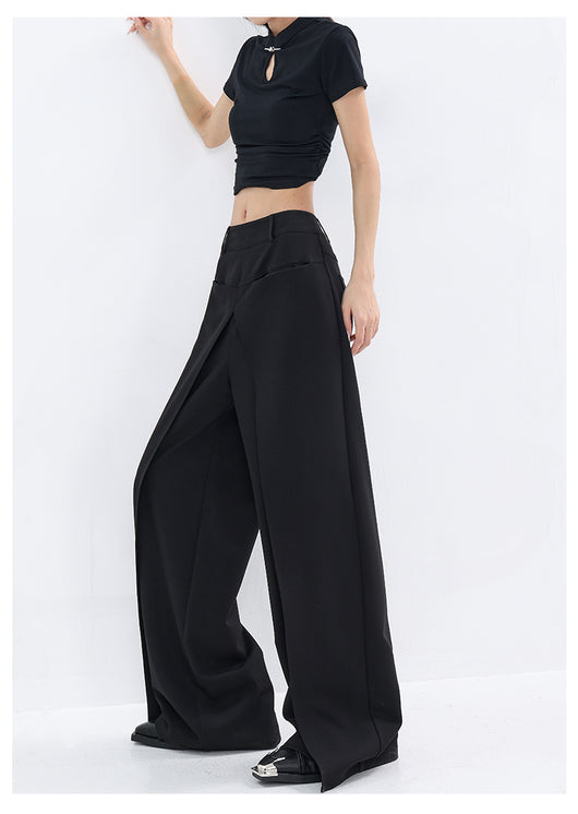 Pantalones Sueltos Negros Casuales para Mujer - Corte Recto - Image 19