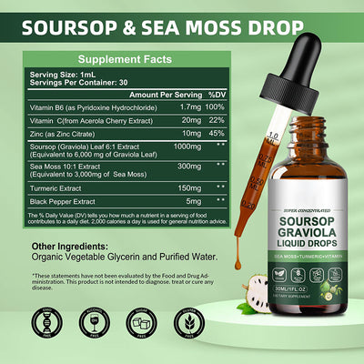 Gotas de Hoja de Guanábana 30ml - Extracto Natural Premium - Image 21