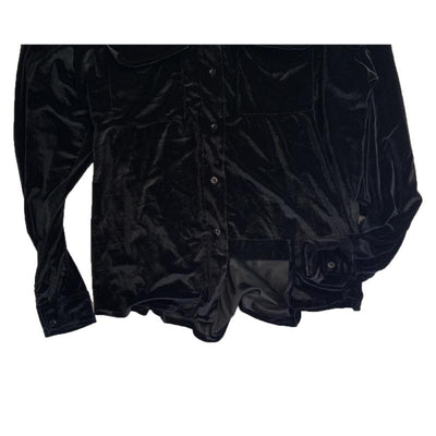 Camisa de Terciopelo Dorado con Manga Larga - Diseño Versátil y Elegante - Image 8