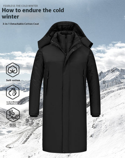 Chaqueta Impermeable Térmica de Algodón Grueso para Actividades al Aire Libre - Image 10