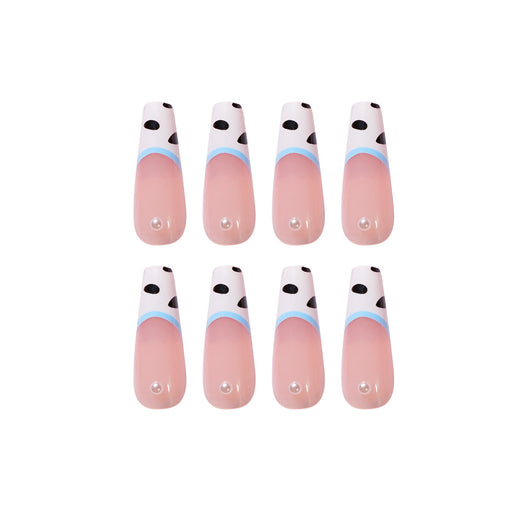 Parches de Uñas Perla Rayas Lechosas - Ballet Wear de Larga Duración - Image 4