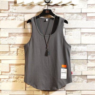 Camiseta Hombre Algodón Transpirable Suelta Casual - Image 7