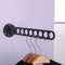 Perchero Plegable Organizador de Ropa con Barra Extensible