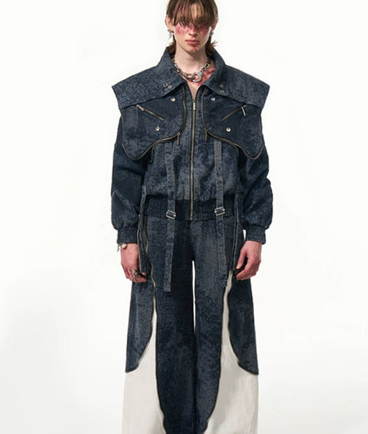 Jeans con Diseño de Costuras y Cierre Estructurado - Image 7