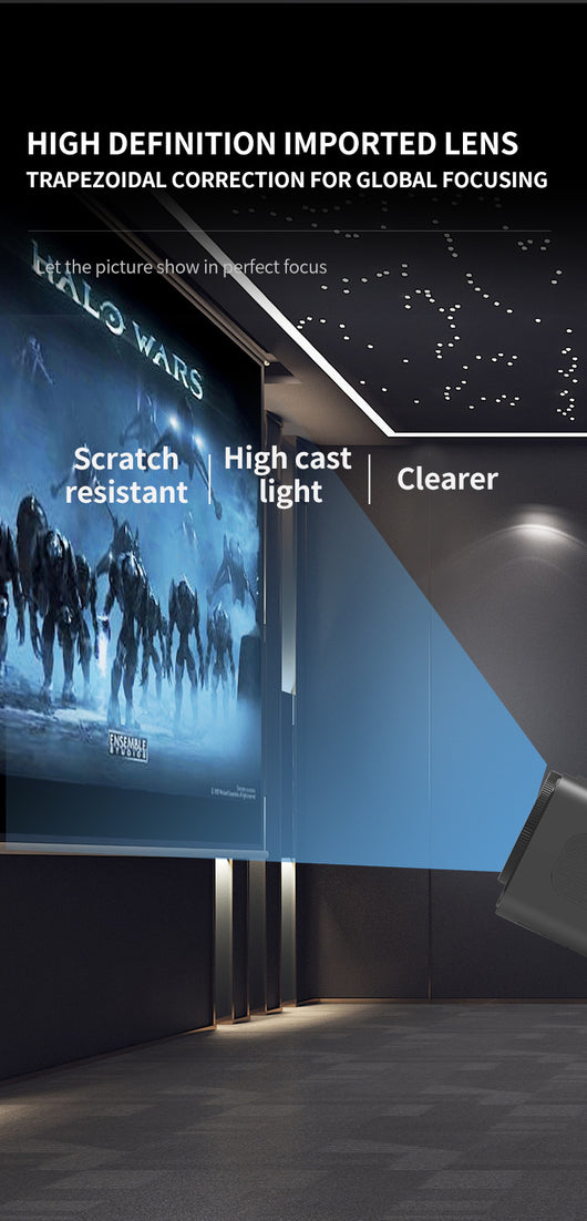 Proyector Portátil de Personalidad Fashion para Interiores y Exteriores - Image 9