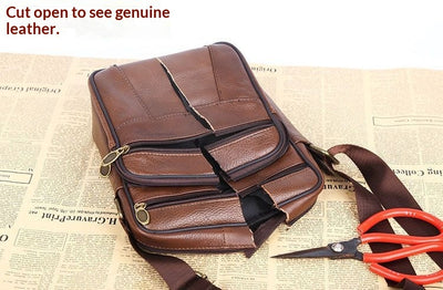 Bolsa de Cuero para Hombre Crossbody Casual y Elegante - Image 23