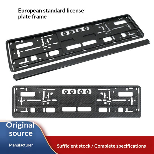 Portaplacas Plástico Estándar Europeo para Camiones - Image 2