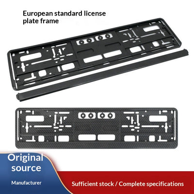 Portaplacas Plástico Estándar Europeo para Camiones - Image 2