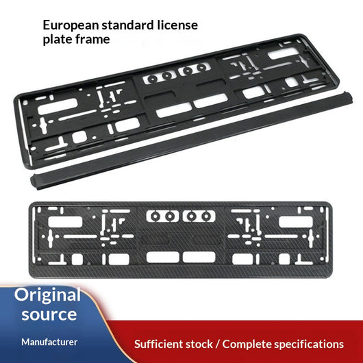 Portaplacas Plástico Estándar Europeo para Camiones - Image 2
