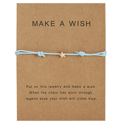 Pulsera Ajustable con Estrella de Cinco Puntas Tejida - Image 6