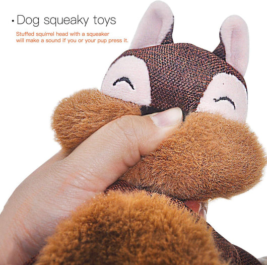 Juguete para Perro Zorro con Sonajero - Juguete Durable sin Relleno para Mascotas - Image 16
