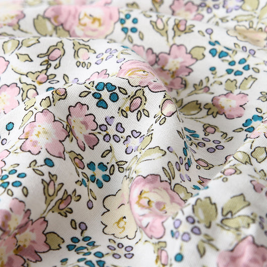 Pelele de Algodón Floral para Bebé - Diseño Pastoral Adorable - Image 3