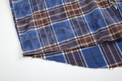 Camisa a Cuadros Desgastada para Hombre - Image 8