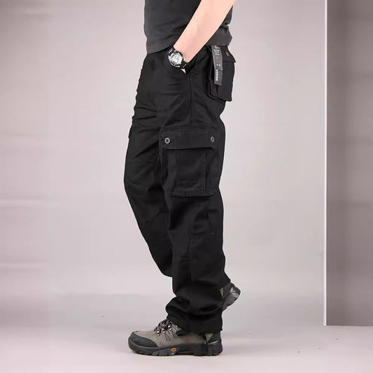 Pantalones de Trabajo Multibolsillos Hombre Cómodos y Resistentes - Image 2