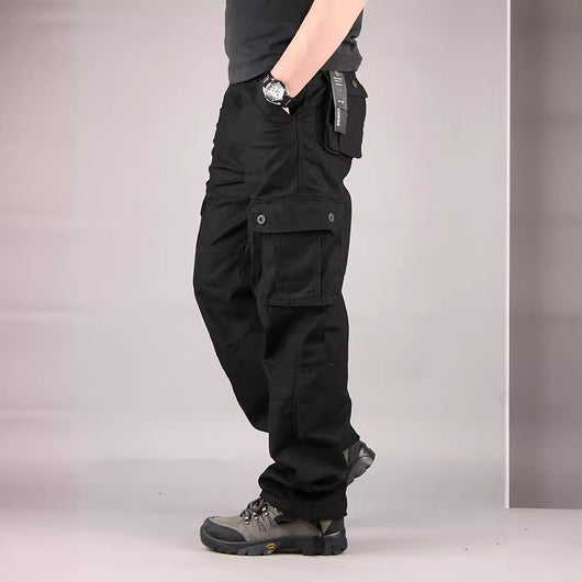 Pantalones de Trabajo Multibolsillos Hombre Cómodos y Resistentes - Image 2