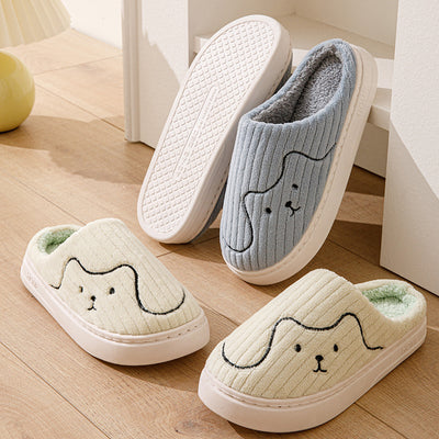 Pantuflas de Rayas para Pareja - Cómodas, Antideslizantes y Cálidas para Casa - Image 5