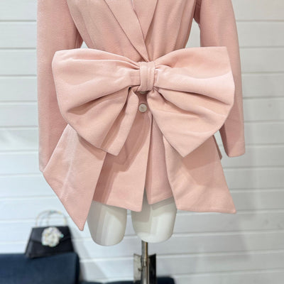 Chaqueta de Patchwork con Cuello Tipo Smoking y Botones - Manga Larga - Image 10