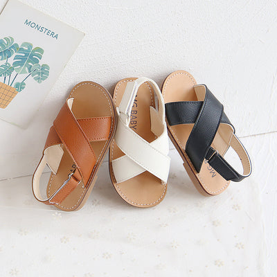 Sandalias Romanas Casual con Velcro - Diseño Versátil y Cómodo - Image 3