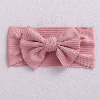 Diadema Elástica Ancha con Moño para Bebé y Niña - Image 12