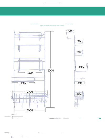 Organizador de refrigerador multifunción con papel preservante - Image 11