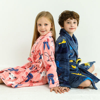Pijamas de Franela para Niños y Niñas - Ropa Cómoda Otoño e Invierno - Image 12