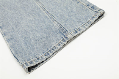 Overol Denim Punk para Hombre - Diseño Costura Reforzada - Image 9