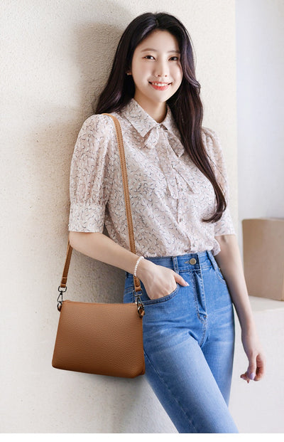 Bolso Retro de Cuero Suave con Gran Capacidad para Llevar al Hombro - Image 33