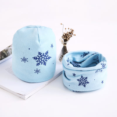 Conjunto de Gorro y Bufanda de Algodón con Dibujos Animados para Bebé - Image 3