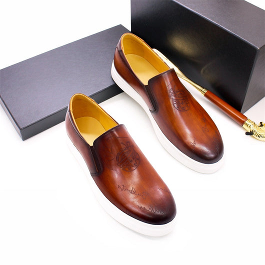 Zapatos Casuales de Cuero para Hombre - Cómodos y Elegantes - Image 19