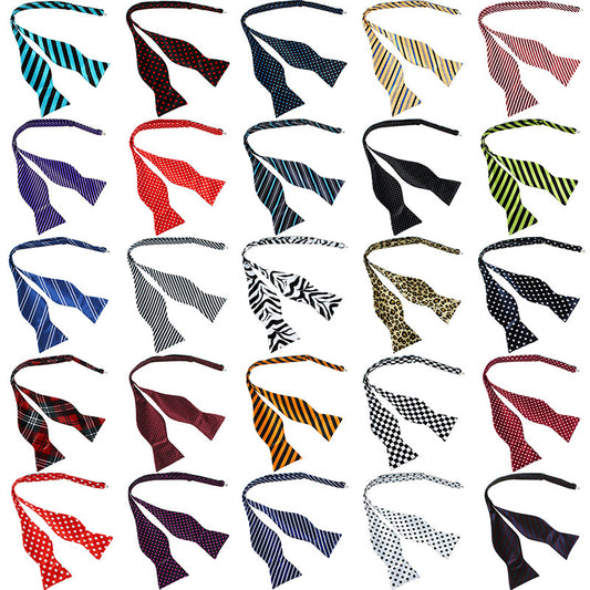 Corbata Decorativa con Flecos Coloridos Estilo Calabaza