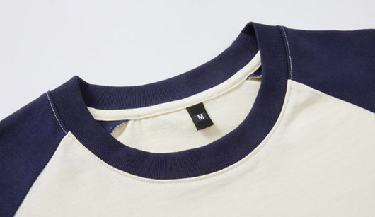 Camiseta Raglan Retro con Combinación de Colores para Hombre - Image 15