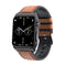 Cuero Marrón Reloj