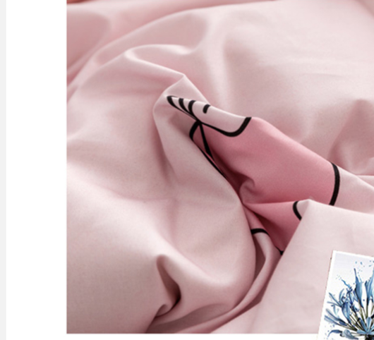 Juego de Cama Coreano Twill de 4 Piezas - Image 11