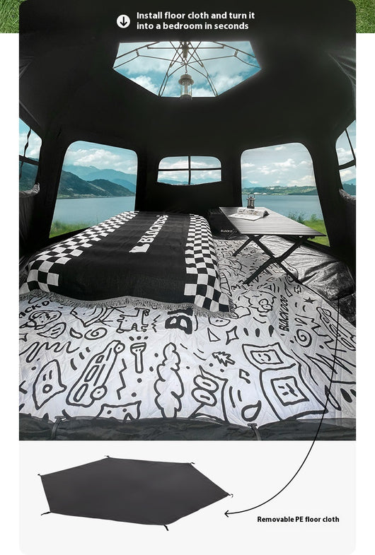 Tienda de Campaña Hexagonal Automática de Apertura Rápida - Image 15