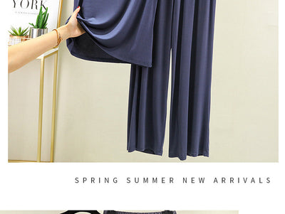 Conjunto de Casa Cómodo Estilo Coreano Talla Grande Mujer - Image 12
