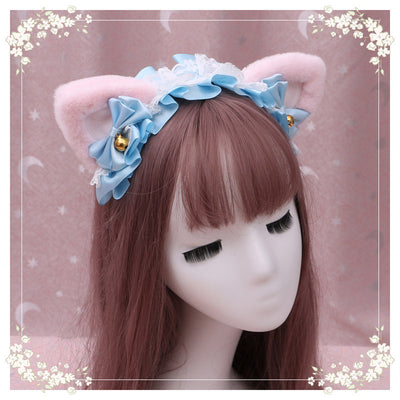 Diadema Lolita Gatita de Peluche con Encaje - Accesorio Anime Japonés - Image 55