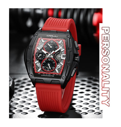 Reloj de Cuarzo para Hombre con Calendario y Cinta Impermeable Multiuso - Image 12