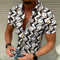 Playera Estampada 3D Casual para Hombre - Diseño Fresco de Verano