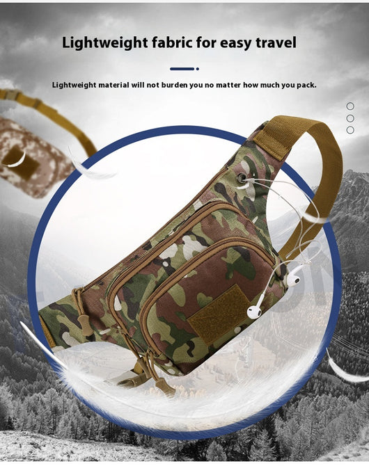 Riñonera Táctica Militar Camouflage - Mochila de Nylon para Deportes Outdoor - Image 22